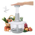 Manual Chopper Hand Operated - Manual Hand-Powered Food Chopper Machine for Meat , Vegetables - Kitchen Gadgets - Chopper Machine hand pump - Kitchen accessories. 