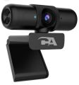 Cyber ​​Acoustics CA Essential Super HD Webcam (WC-3000) - Zoom Certified USB Webcam, 5MP Super HD Webcam 2592x1944 at 30fps, Autofocus and Light Correction, Dual Omnidirectional Microphones PAK FF. 