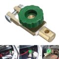 Universal Car Battery Switch Battery Terminal Link Switch Quick Cut-off Motorcycle Battery Disconnect Protector RV Car Switch. 