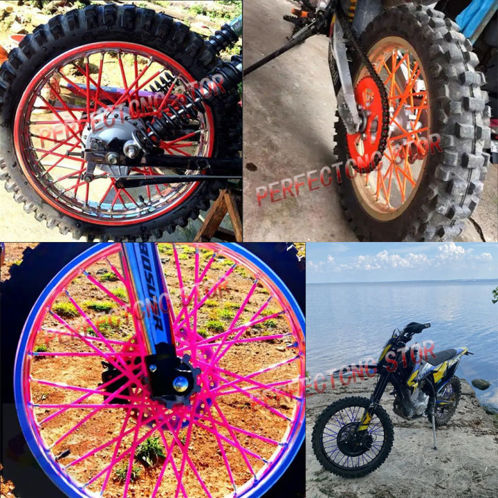 72PCS%2024cm%20Universal%20Dirt%20Bike%20Spoke%20Covers%20Motorcycle%20Wheel%20Rim%20Spoke%20Wrap%20Kit%20Skins%20Protector%20Cover%20For%20Motocross%20Bicycle%20Bike%20-%20Image%204