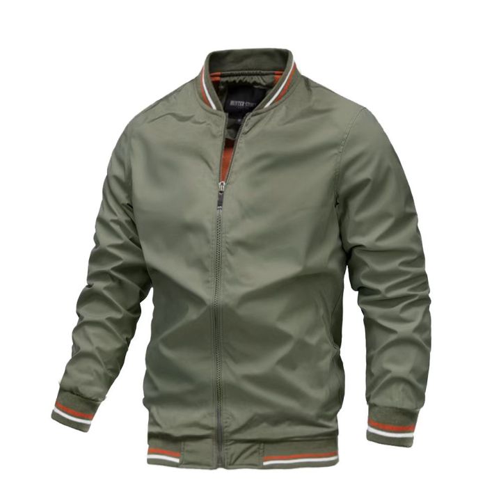 2026%20Spring/Autumn%20New%20Men%20Fashion%20Casual%20Stand%20Up%20Collar%20Zipper%20Jacket%20Outdoor%20Leisure%20Sports%20Comfortable%20Simple%20Coat%20-%20Image%203