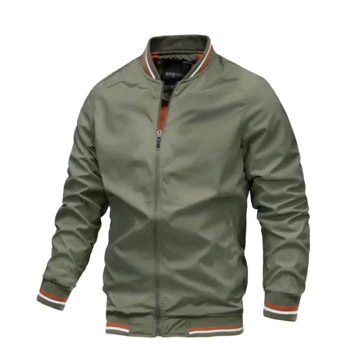 2026%20Spring/Autumn%20New%20Men%20Fashion%20Casual%20Stand%20Up%20Collar%20Zipper%20Jacket%20Outdoor%20Leisure%20Sports%20Comfortable%20Simple%20Coat%20-%20Image%203
