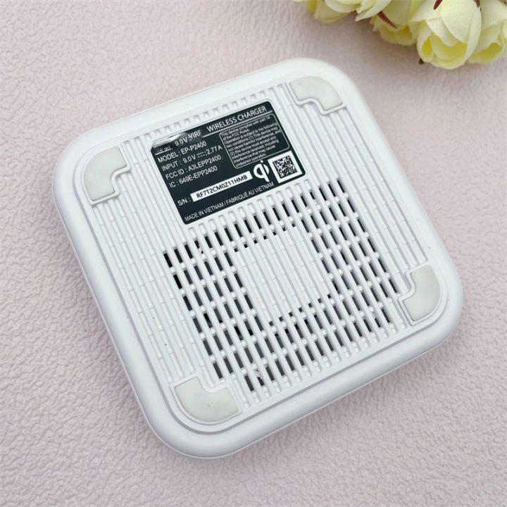 SAMSUNG%2022.5w%20Fast%20Charge%20Wireless%20Charger%20Pad%20EP-P2400%20For%20Galaxy%20S25%20S24%20S23%20FE%20Note20%20Ultra%20Z%20Flip%20Fold%207%206%205%204%203%202%20Iphone%2017%20-%20Image%204