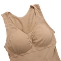 Women Shaper Slim Up Lift Plus Size Bra Tank Top Body Shaper Removable Shaper Underwear Slimming Vest Corset Shapewear.