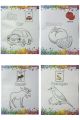 COPY COLOURING 12, BOOK OF SET WHITE PAPER PAGES 16 EACH COPY  BEST COLOURING COPY  FOR CHILDREN'S. 