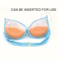 2PCS Invisible Silicone Bra Pads, Push Up Bra Inserts, Women Chest Cups Inserts, Removeable Inserts, Suitable for Bra.