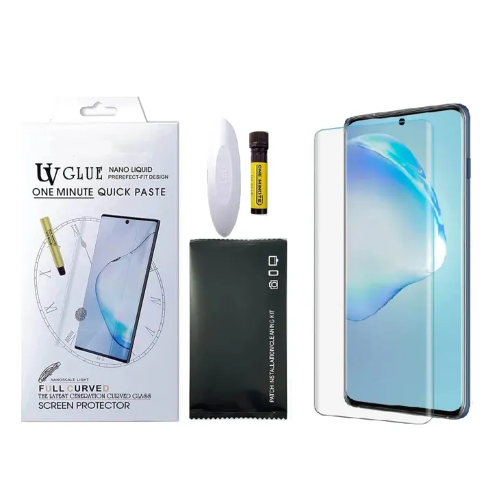 For%20Tecno%20Camon%2040%20Pro%C2%A0(A+%20GRADE)%20Premium%20UV%20Tempered%20Glass%20Screen%20protector%20Curved%20with%20Liquid%20Glue%20and%20UV%20Light%20-transparent%20clear%20-%20Image%203
