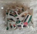 PALESTINE BADGE WITH SIMPLE PIN. 50 BADGES IN ONE PACKAGE.. 