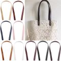 2Pcs PU Leather Shoulder Bag Strap Women Girls Bag Handles DIY Replacement Handle for Handbag Belt Bag Accessory. 