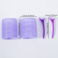 4pcs/Set Curling Iron Set 2pcs Non Thermal Self Grip Curling Iron 2-Piece Hair Clip DIY Hair Tool Set. 