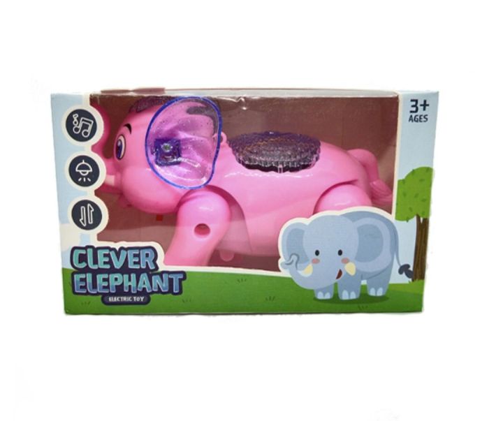 ￼

New Cute Clever Elephant With Music and Light and walk for kids.