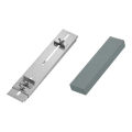 Stainless Steel Sink Sharpening Stone Holder Anti-Slip Sharpener Tool Adjustable Sink Whetstone Grinder Rack Kitchen Gadgets. 