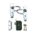 Compact Door Lock Interior Lever Mortise Lockset, High Quality Zinc Interior Door Locks 3 Lever Mortise Lockset/ Union Model Lock. 