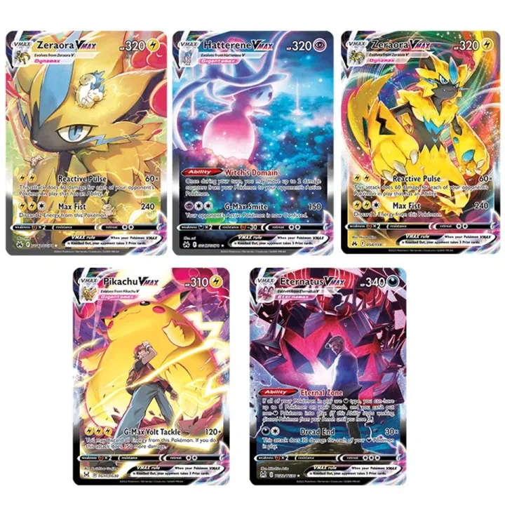 Pokemon%20Cards%20Charizard%20Pikachu%20Vmax%20GX%20MEGA%20Vstar%20Pokmo%20Letters%20Kids%20Gift%20Game%20Collection%20Card%20ESPANOL%20Toy%20Holo%20Rainbow%20-%20Image%208