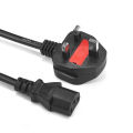 13A Fused Power Cable / Power Code 3 PIN Power Extension Cord 1.5m AC Power Supply Cable For Computer Monitor Printer TV , 3pin AC Wire 13A Plug Top. 