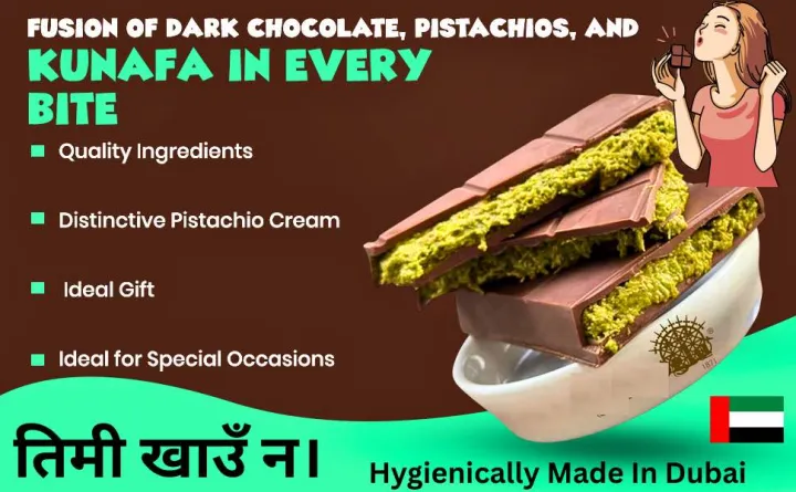 Kunafa%20Chocolate%20Dubai%20Origin%20Real%20Kunafa%20Choco%20Fresh,%20Luxurious%20Flavors%20And%20Modern%20Decadence%20With%20Choco%20Dubai'S%2040%25%20Cocoa%20Dark%20Chocolate%20Kunafa%20Pistachio,%20100%20Gm%20-%20Image%203