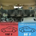 T-Twilight Movie Car Sunshade Curtains Heat-insulating Aluminum FilmReusable Suction Cup Blocks UV Rays Car Sun Visor Protector.