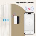 MOES Tuya ZigBee Smart Glass Touch Curtain Switch RF App Wireless Control Fireproof Neutral Wire Required With Alexa  Home. 