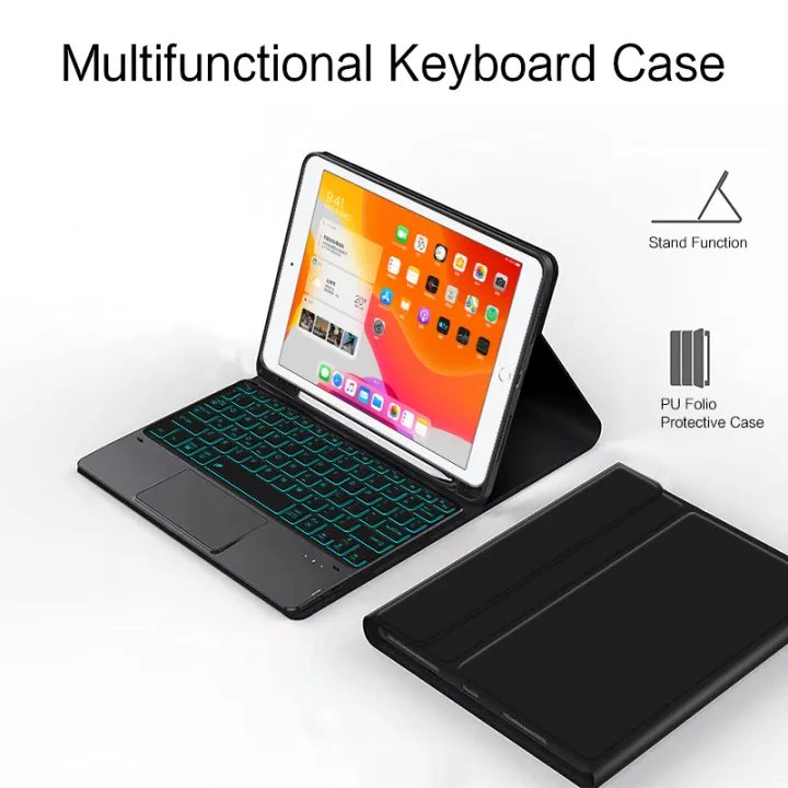 Keyboard%20Case%20for%20iPad%209th%20Gen%2010.2%20inch%20A2602%20A2603%20A2604%20Tablet%20Stand%20Cover%20for%20ipad%2010.2%209th/8th/7th%20Gen%20A2270%20Air3%2010.5%20Case%20-%20Image%204