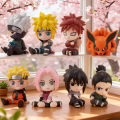 8pcs Set Anime Naruto Figure Kakashi Sasuke Uchiha Itachi Gaara Haruno Sakura Action Figural Q Version PVC Model Kids Toys . 