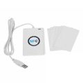 ACR122u NFC Reader Writer with IC Cards 13.56Mhz RFID Copier Duplicator Contactless Smart Reader Contactless Writer Accessories. 