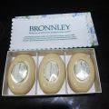 Bronnley, "White Iris", Fine English Hand Soap. 3 x 100g.. 