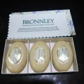 Bronnley, "White Iris", Fine English Hand Soap. 3 x 100g.. 