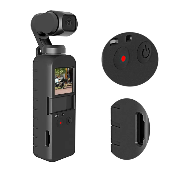 PULUZ%202%20in%201%20Diamond%20Texture%20Silicone%20Cover%20Case%20Set%20for%20DJI%20OSMO%20Pocket%20Shell%20-%20Image%206