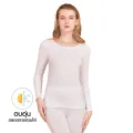 Cara Cara long sleeve thermal underwear women Aero capsule thermal fleece warm high elastic soft comfortable CVN-PLA002. 