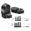 1 Pair Bicycle Rear Pedals Footrest Foldable Design Non-slip and Durable Electric Bike Footpegs Mountain Bikes Rear Pedals. 