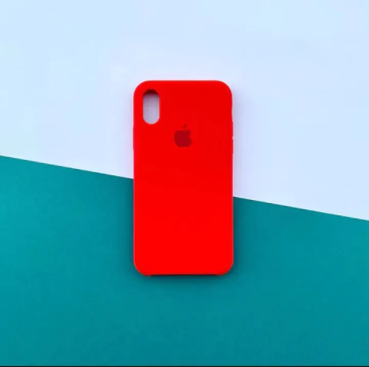 iPhone%20X/XS%20Silicone%20Logo%20Case%20Premium%20Soft%20Back%20Cover%20-%20Image%205