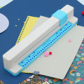 Punching Machine 30 Hole Document Collar Punching Machine Manual DIY A4 Punching Machine Letong Office Supplies. 