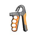 1 pis 10-100Kg Adjustable Hand Gripper Heavy Hand Strengthner High Quality Non Slip Griper Professional Hand Exercise Finger Muscle Recovery Electronic Counting 4 Digit Display Home Gym Equipment Wrist Trainer Finger Fitness - 4 Finger Model. 