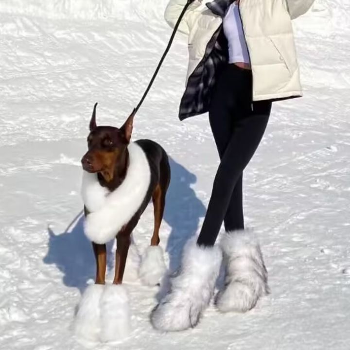 Y2K%20Fluffy%20Mid-calf%20Boots%20Winter%20Women%20Fashion%20Snow%20Boots%20Warm%20Cotton%20Shoes%20-%20Image%203