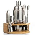 1/3/6/9/11pcs Cocktail Shaker Set Stainless Steel Bartender Kit Cocktail Mixer Wine Martini Boston Shaker Party Bar Tools. 