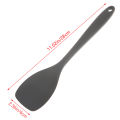 1Pieces Food Grade Silicone Spoon Spatula Heat Resistant Cooking Spoon Nonstick Baking Scraper Outdoor Tableware. 