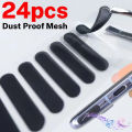 24/1Pcs Universal Phone Speaker Earpiece Net Anti Dust Proof Mesh for S25 iPhone 16 15 14 Phones Port Protector.