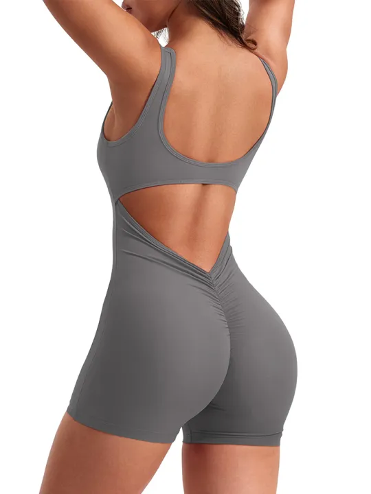 2024%20Summer%20New%20Women's%20Yoga%20One%20Piece%20One%20Piece%20Vest%20Sleeveless%20One%20Piece%20Sports%20Shorts%20Fitness%20Sports%20One%20Piece%20-%20Image%206