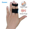 Pexmen 1/2/5/10Pcs Buddy Tape Finger Straps With Padded No-Slip Hook and Loop Finger Splint Solution To Support Injured Fingers.