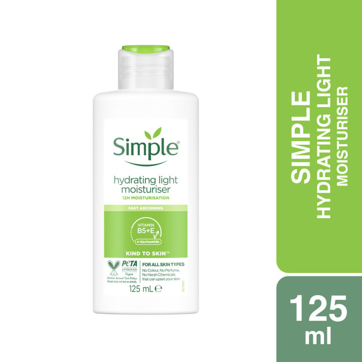 International UK product Simple Kind to Skin Hydrating Light Moisturiser

(125ml)