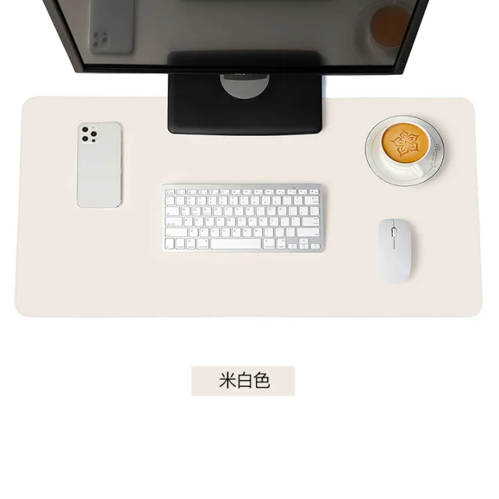 white%20mousepad%20Portable%20Mouse%20pad%20large%20Gaming%20Waterproof%20Non-slip%20PU%20Suede%20Desk%20Mat%20Computer%20Keyboard%20desk%20pad%20Mats%20-%20Image%208