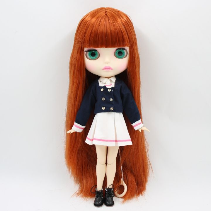 ICY%20DBS%20Blyth%20Doll%201/6%20bjd%20toy%2030cm%20red%20brown%20Hair%20white%20skin%20joint%20body%20matte%20face%20girl%20%20ob24%20anime%20doll%20-%20Image%206