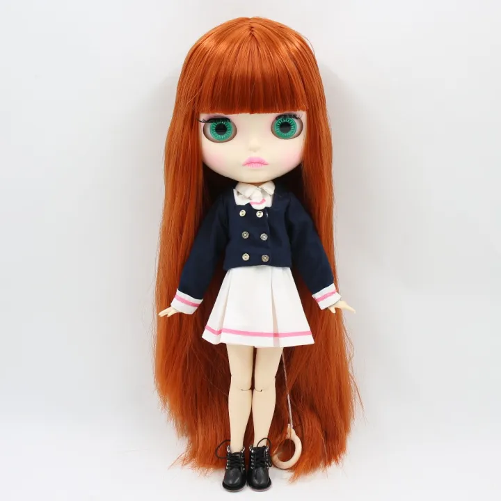 ICY%20DBS%20Blyth%20Doll%201/6%20bjd%20toy%2030cm%20red%20brown%20Hair%20white%20skin%20joint%20body%20matte%20face%20girl%20%20ob24%20anime%20doll%20-%20Image%206