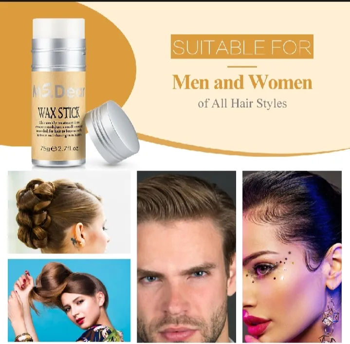 Hair%20Wax%20Stick%20For%20Flyaways%20Hair%20Gel%20Stick%20Non-Greasy%20Styling%20Cream%2075Gm%20-%20Image%203