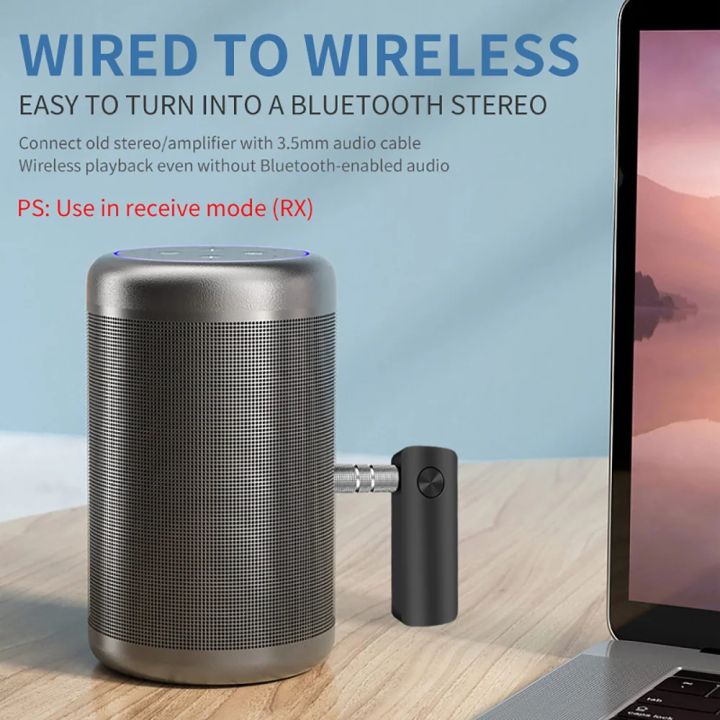 Bluetooth%205.3%20Audio%20Transmitter%20Receiver%202%20in%201%20Car%20Wireless%20Handsfree%20Adapter%203.5mm%20Audio%20Adapter%20For%20Car%20Kit%20Music%20Audio%20Aux%20-%20Image%206
