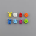 8Pcs/set New Silicone Demon Shape Wine Glass Charms Wine Glass Markers Party Cocktails Drinking Cup Sign Suction Cup Identifier.