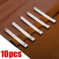 10pcs Sewing Hemming Clips Stainless Steel Hemming Clips Metal Crimping Clip Fabric Measuring Ruler DIY Sewing Clip Tools. 