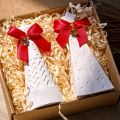Christmas Ornament Pillar Silicone Candle Mold DIY Handmade Star Cone Aromath Soap Plaster Resin Christmas Molds Home Crafts Dec. 