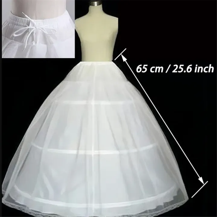 3%20Hoops%20A-line%20Petticoat%20Underskirt%20Crinoline%20Slip%20for%20Kids%20Children%20Wedding%20Dress%20-%20Image%203
