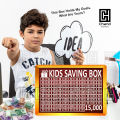 60,000 PKR Mobile Saving Money Box - Daily Targeted Challenge Money Saving Chart | Wooden Money Box, Saving for Adults and Kids, Cash Vault Savings Challenge Box with 60K Targets, Budgeting and Savings Goal Cash Bank for Boys and Girls (Wood). 